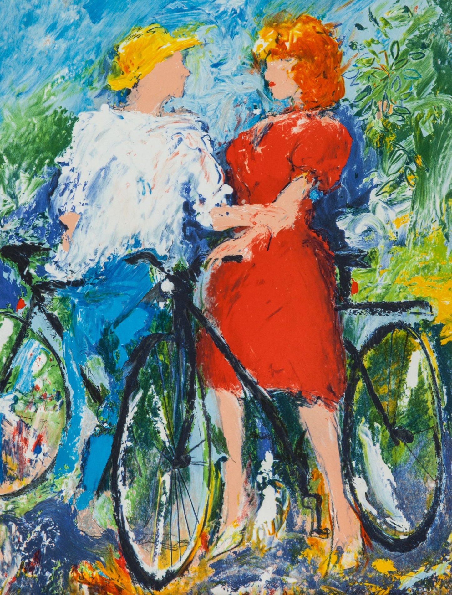 HÖGLUND KARL "Kvinnor och cyklar"