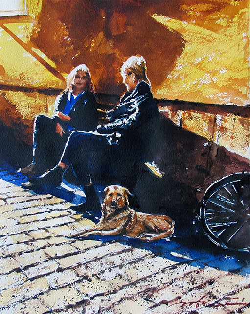 SAFINIA KOUROSH "Tre vänner"