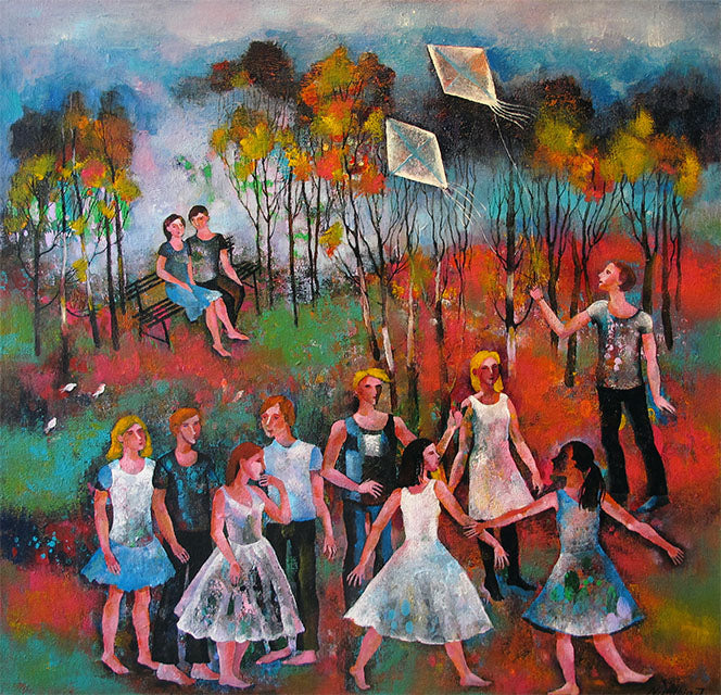 JOHANSSON NATALIA "Höst utekväll"