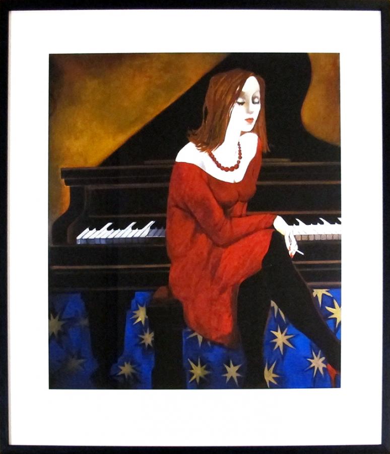 SEMENOVA OLGA "Red dress"