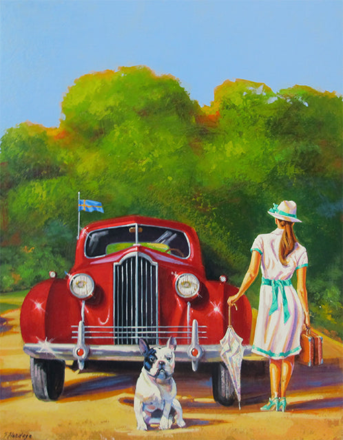 HARDAGA TARIK "Red car"